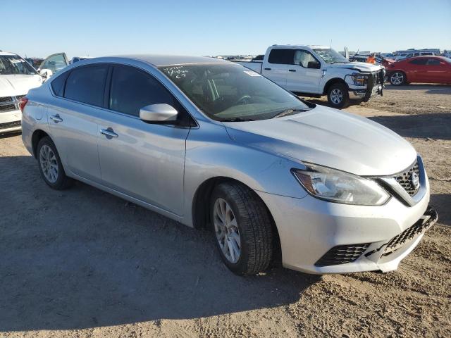 3N1AB7AP6JY247505 - 2018 NISSAN SENTRA S SILVER photo 4