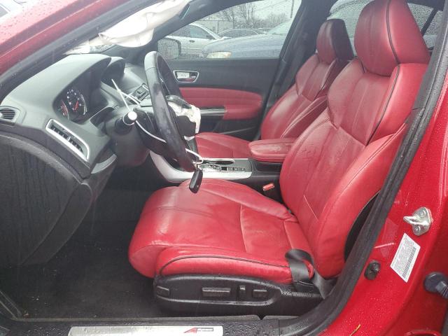 19UUB3F6XKA002541 - 2019 ACURA TLX TECHNOLOGY RED photo 7