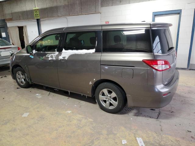 JN8AE2KP2E9102838 - 2014 NISSAN QUEST S TAN photo 2