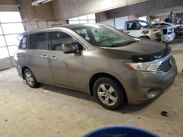 JN8AE2KP2E9102838 - 2014 NISSAN QUEST S TAN photo 4