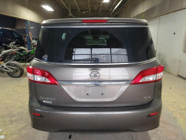 JN8AE2KP2E9102838 - 2014 NISSAN QUEST S TAN photo 6