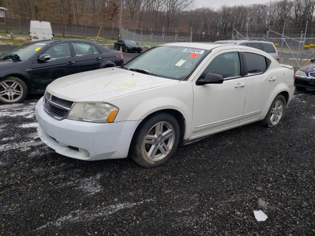 1B3LC56J18N139328 - 2008 DODGE AVENGER SXT WHITE photo 1