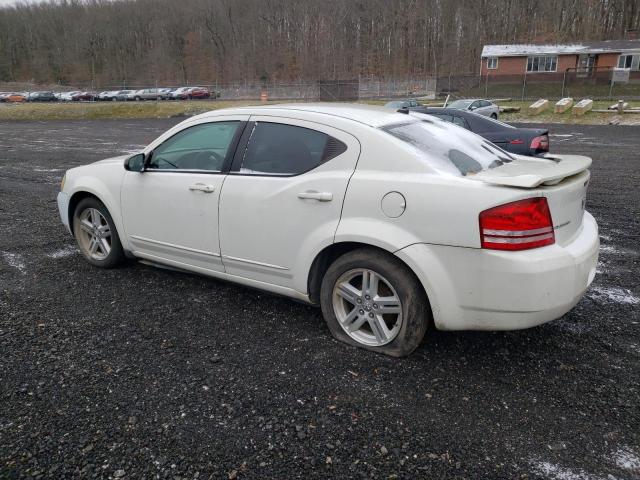 1B3LC56J18N139328 - 2008 DODGE AVENGER SXT WHITE photo 2