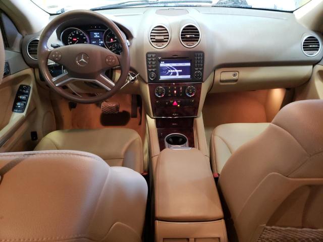 4JGBB8GB3BA722290 - 2011 MERCEDES-BENZ ML 350 4MATIC WHITE photo 8