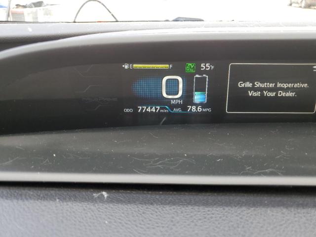 JTDKARFP9H3046385 - 2017 TOYOTA PRIUS PRIM SILVER photo 9