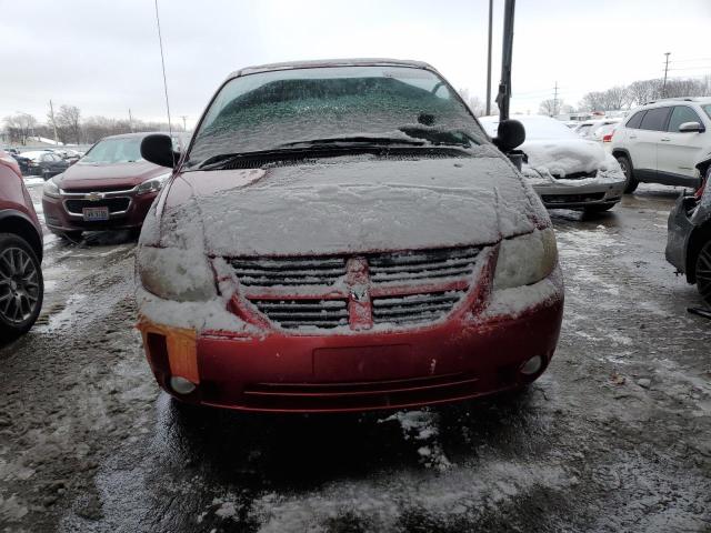 2D4GP44L46R843433 - 2006 DODGE GRAND CARA SXT RED photo 5