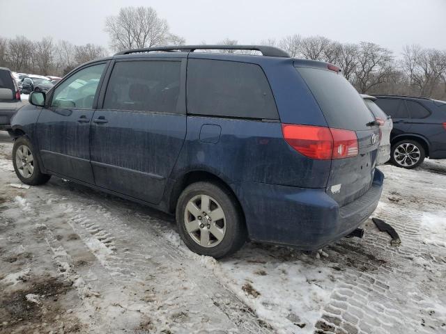 5TDZA23C54S011908 - 2004 TOYOTA SIENNA CE BLUE photo 2