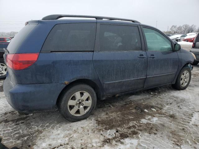 5TDZA23C54S011908 - 2004 TOYOTA SIENNA CE BLUE photo 3