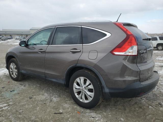 2HKRM4H7XEH701563 - 2014 HONDA CR-V EXL BROWN photo 2