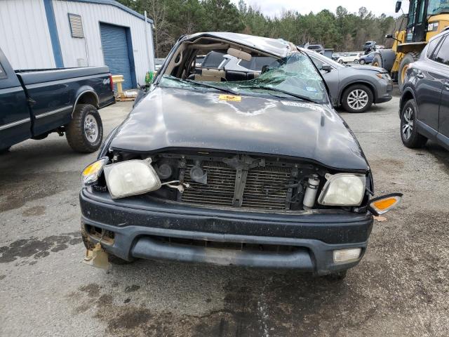 5TEGM92N84Z406081 - 2004 TOYOTA TACOMA DOUBLE CAB PRERUNNER BLACK photo 5