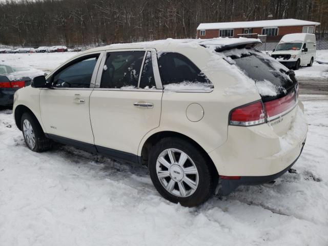 2LMDU68C57BJ03494 - 2007 LINCOLN MKX WHITE photo 2