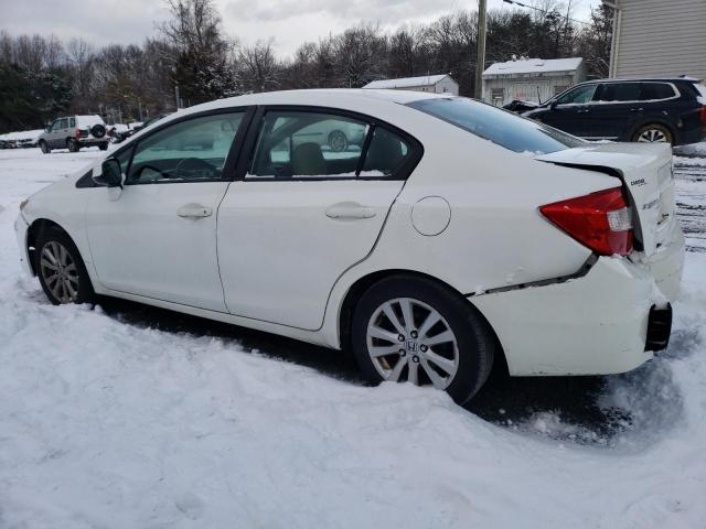 19XFB2F98CE343009 - 2012 HONDA CIVIC EXL Ağ foto 2