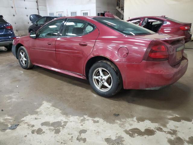 2G2WP522251354345 - 2005 PONTIAC GRAND PRIX BURGUNDY photo 2