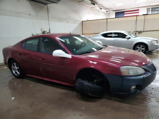 2G2WP522251354345 - 2005 PONTIAC GRAND PRIX BURGUNDY photo 4