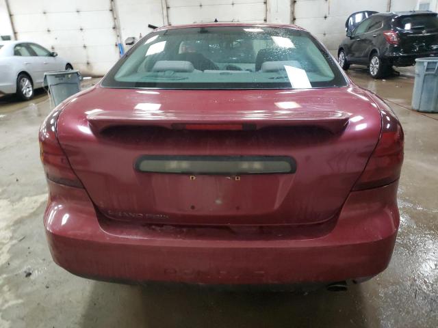 2G2WP522251354345 - 2005 PONTIAC GRAND PRIX BURGUNDY photo 6