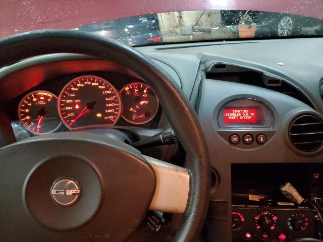 2G2WP522251354345 - 2005 PONTIAC GRAND PRIX 勃艮第红 照片 9