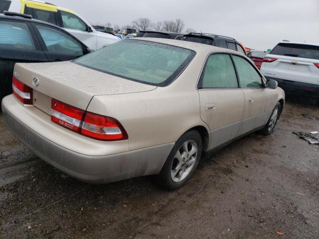 JT8BF28G4Y0249030 - 2000 LEXUS ES 300 TAN photo 3