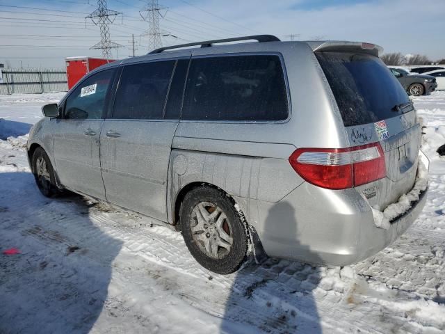 5FNRL38707B414389 - 2007 HONDA ODYSSEY EXL SILVER photo 2