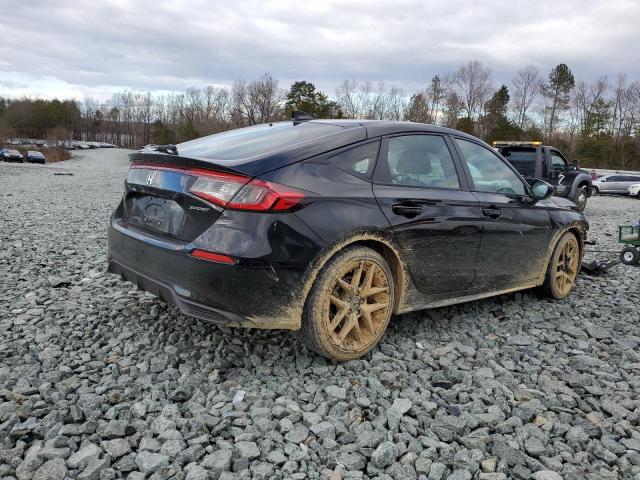 19XFL2H8XNE003655 - 2022 HONDA CIVIC SPORT Schwarz Foto 3