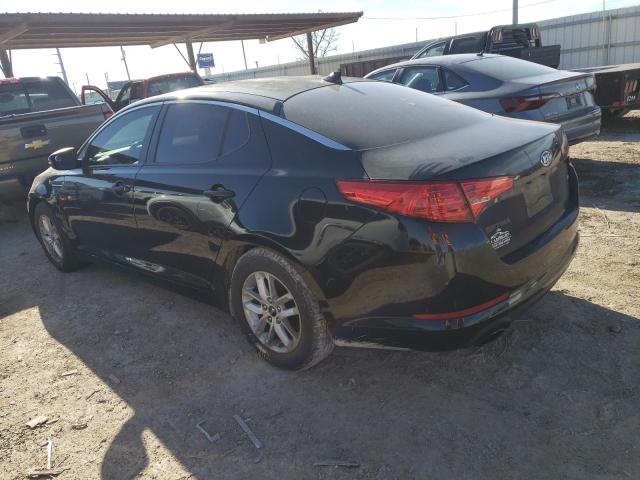 KNAGM4A75B5055777 - 2011 KIA OPTIMA LX BLACK photo 2