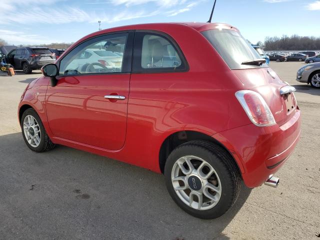 3C3CFFAR7DT754568 - 2013 FIAT 500 POP RED photo 2