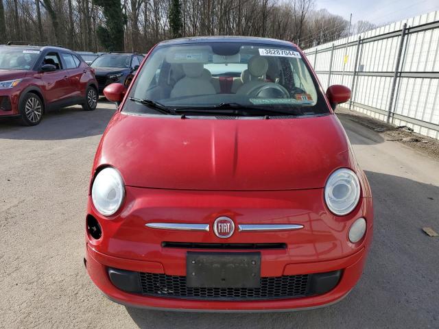 3C3CFFAR7DT754568 - 2013 FIAT 500 POP RED photo 5