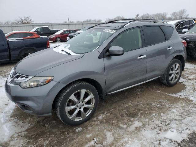 JN8AZ1MW6DW306349 - 2013 NISSAN MURANO S GRAY photo 1