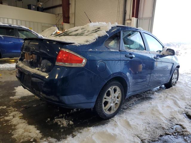 1FAHP36N79W218522 - 2009 FORD FOCUS SES BLUE photo 3