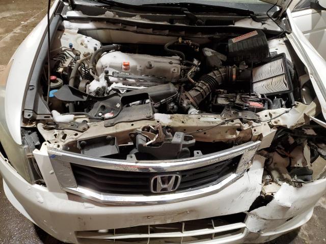 1HGCP263X8A118019 - 2008 HONDA ACCORD LX WHITE photo 11