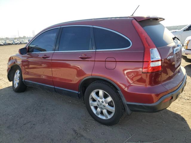 JHLRE38797C069860 - 2007 HONDA CR-V EXL MAROON photo 2