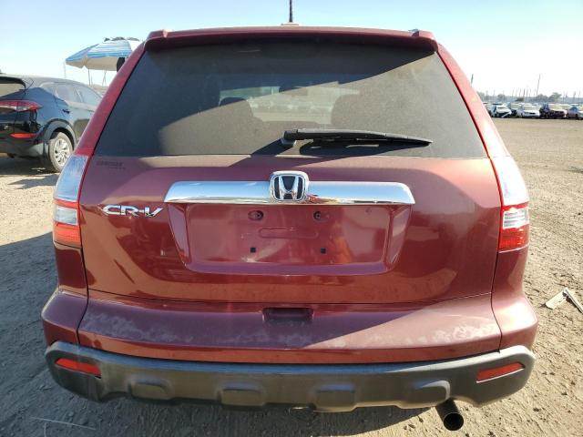 JHLRE38797C069860 - 2007 HONDA CR-V EXL MAROON photo 6