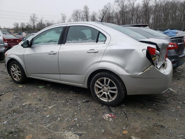 1G1JD5SHXC4197984 - 2012 CHEVROLET SONIC LT SILVER photo 2