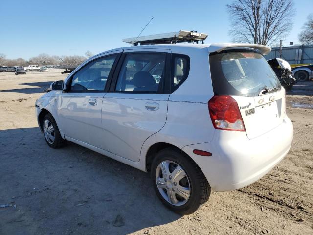 KL1TD66687B781601 - 2007 CHEVROLET AVEO BASE თეთრი ფოტო 2