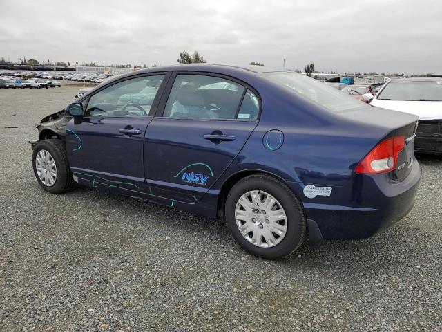 19XFA4F59BE000400 - 2011 HONDA CIVIC GX BLUE photo 2