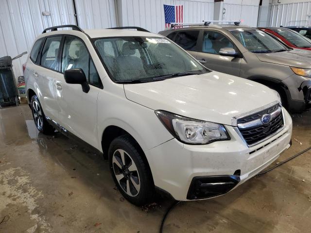 JF2SJABC2HH553587 - 2017 SUBARU FORESTER 2.5I WHITE photo 4