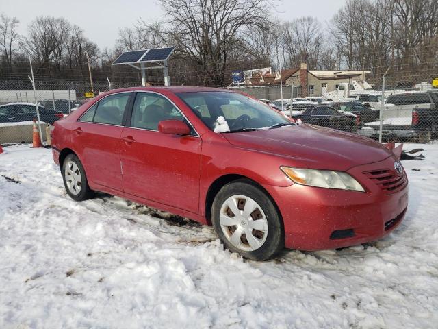 4T1BE46K67U069283 - 2007 TOYOTA CAMRY CE RED photo 4