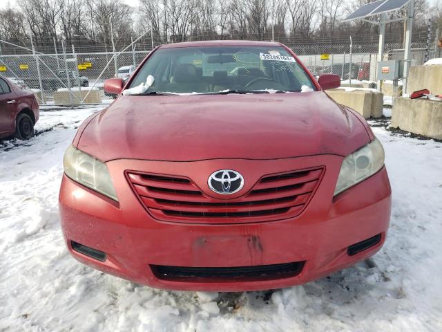 4T1BE46K67U069283 - 2007 TOYOTA CAMRY CE RED photo 5