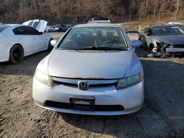 JHMFA36236S017601 - 2006 HONDA CIVIC HYBRID GRAY photo 5