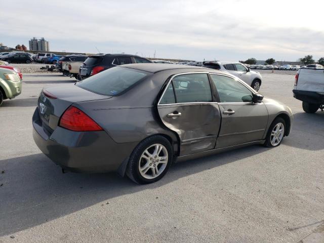 1HGCM56796A049270 - 2006 HONDA ACCORD EX GRAY photo 3