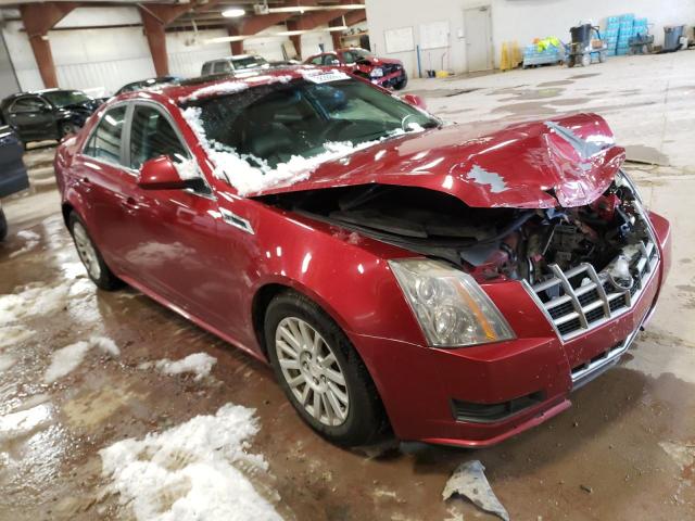 1G6DC5E56C0117437 - 2012 CADILLAC CTS RED photo 4