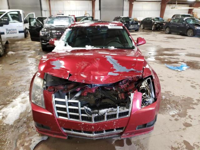 1G6DC5E56C0117437 - 2012 CADILLAC CTS RED photo 5