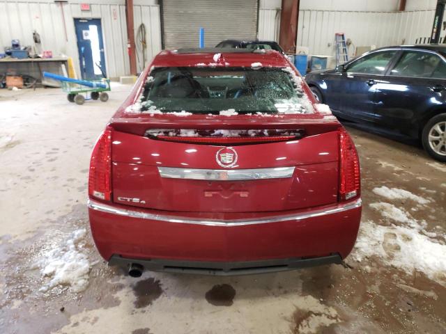 1G6DC5E56C0117437 - 2012 CADILLAC CTS RED photo 6