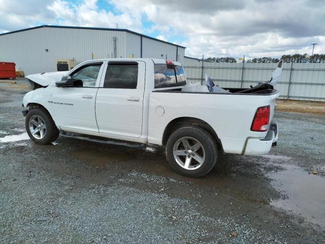 1C6RD7MT8CS327691 - 2012 DODGE RAM 1500 SPORT WHITE photo 2