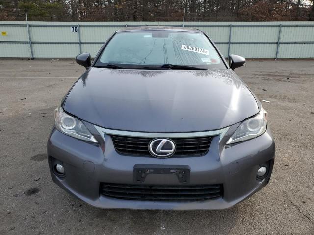 JTHKD5BH2C2061970 - 2012 LEXUS CT 200 GRAY photo 5