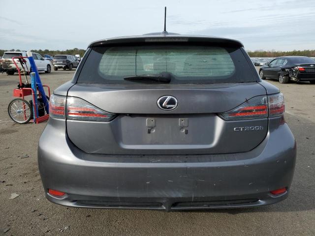 JTHKD5BH2C2061970 - 2012 LEXUS CT 200 GRAY photo 6