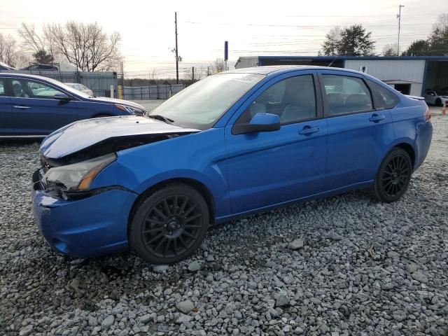 1FAHP3GN6AW289925 - 2010 FORD FOCUS SES BLUE photo 1