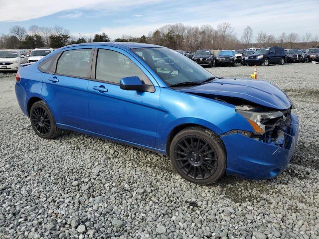 1FAHP3GN6AW289925 - 2010 FORD FOCUS SES BLUE photo 4