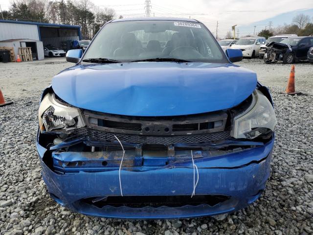 1FAHP3GN6AW289925 - 2010 FORD FOCUS SES BLUE photo 5