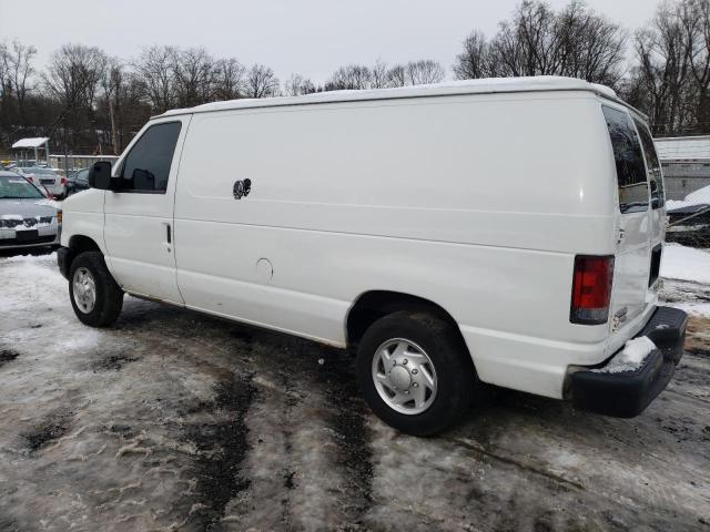 1FTNE1EW4BDB10782 - 2011 FORD ECONOLINE E150 VAN WHITE photo 2