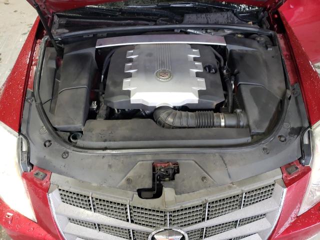 1G6DV57V490121017 - 2009 CADILLAC CTS HI FEATURE V6 BURGUNDY photo 11